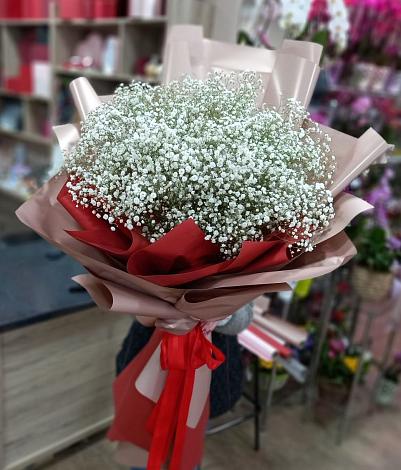 Букет цветов из: Гипсофила в Волово