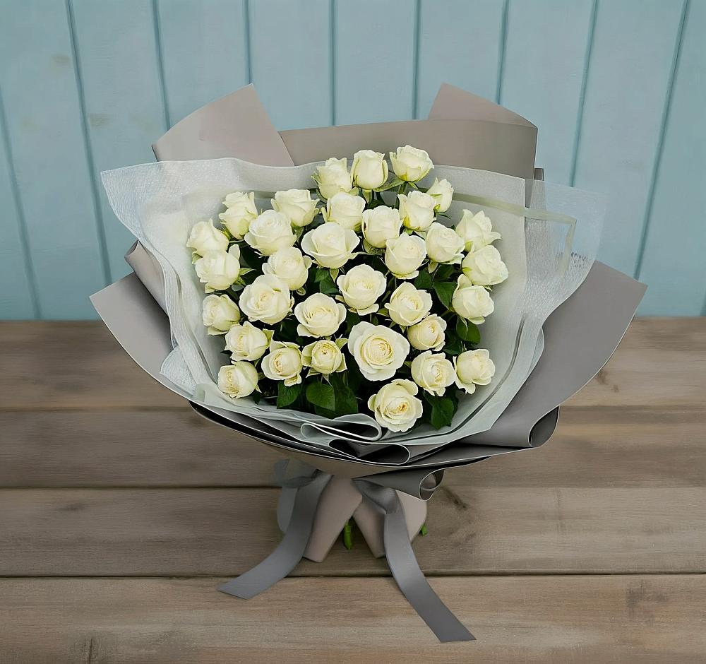 Букет Белоснежная нежность в Волово