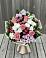 Букет цветов из: Альстромерии, Гвоздики, Розы и Хризантемы в Волово