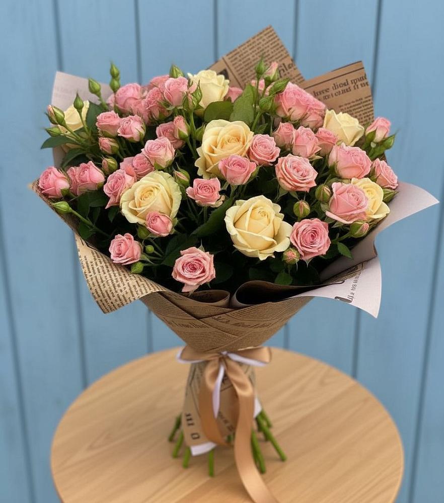 Букет цветов из: Розы в Волово