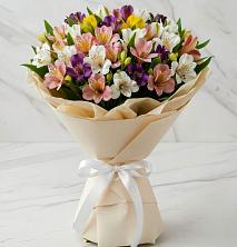 Букет цветов из:  Альстромерии в Волово