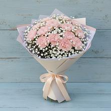 Букет цветов из:  Гвоздики в Волово