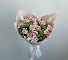 Букет цветов из:  Розы и Хризантемы в Волово