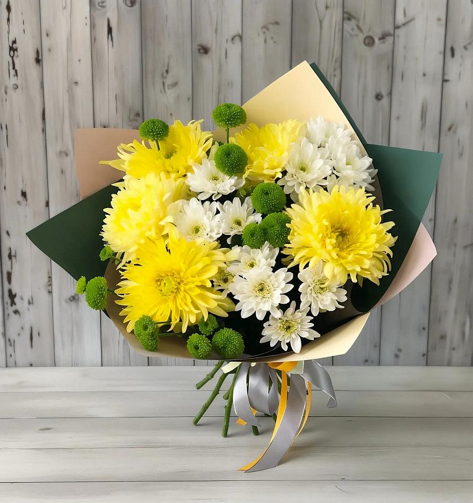 Букет цветов из: Хризантемы в Волово
