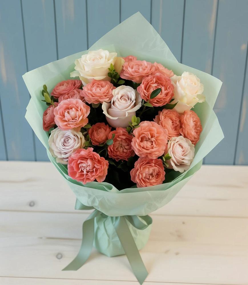 Букет цветов из: Розы в Волово