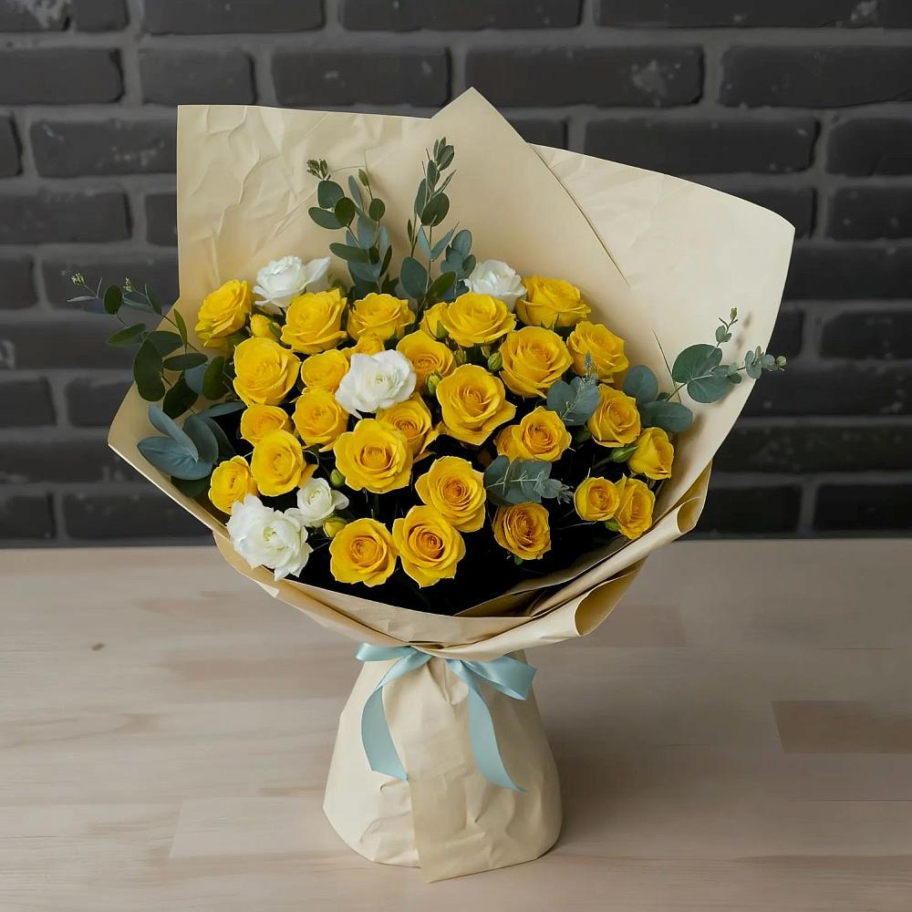 Букет цветов из: Розы в Волово