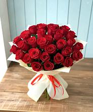 Букет 29 Красных роз #REPLACE_PRED# Волово