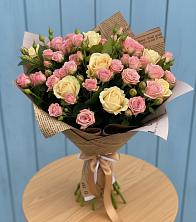 Букет цветов из:  Розы в Волово