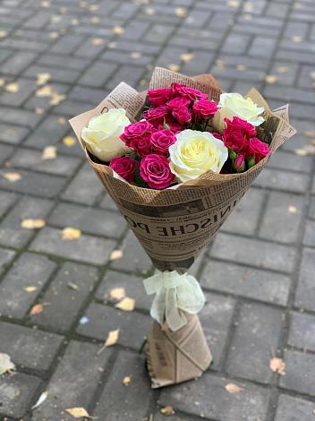 Букет цветов из: Розы в Волово