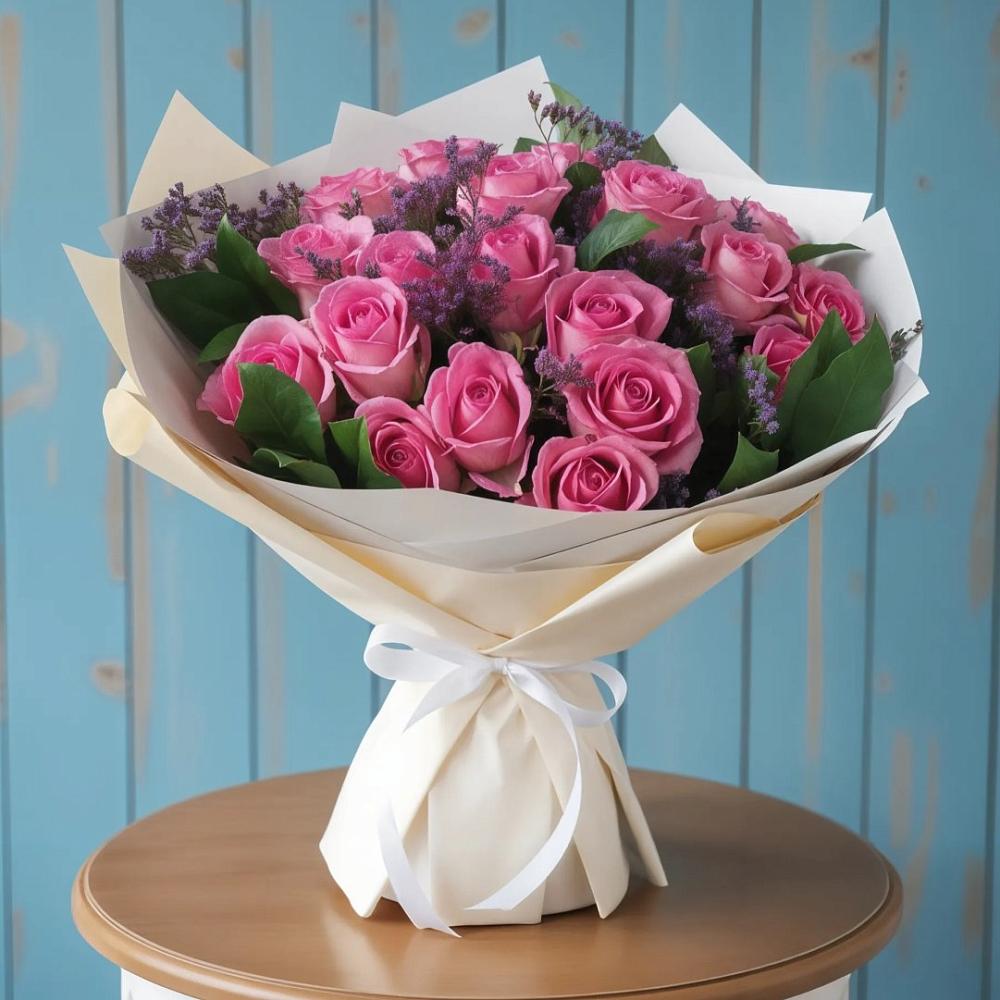 Букет цветов из: Розы в Волово