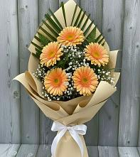 Букет цветов из:  Герберы #REPLACE_PRED# Волово